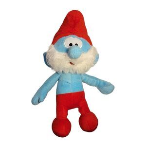 Papa Smurf Smurfs Toy 2013 Animal Red Movie Blue Kellytoy Plush 13 Inch